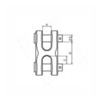 TWIN CLEVIS LINK