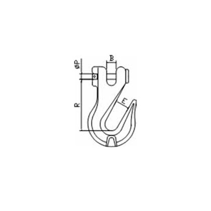 AUSTRALIAN TYPE CLEVIS GRAB HOOK