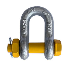 GRADE S D SHACKLES WITH SAFETY PINS