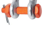 U.S. BOLT SHACKLES WITH SAFETY PIN Bolt-type anchor shackles with cotter pin
