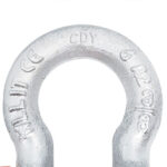 U.S. BOLT SHACKLES WITH SAFETY PIN Bolt-type anchor shackles with cotter pin