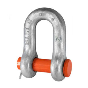 U.S. CHAIN SHACKLES Round pin chain shackles